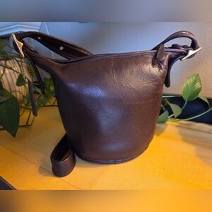 Vintage COACH Mahogany Maggie Duffle 9019 ☆ Made In 1997 ☆